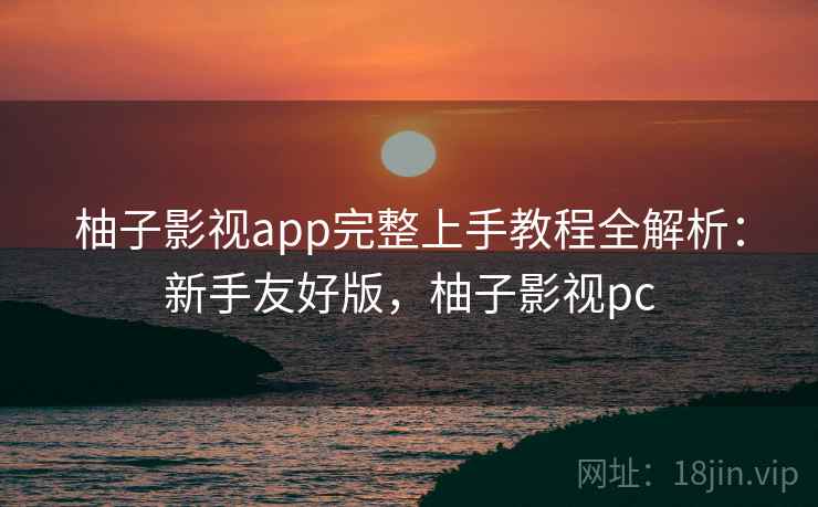 柚子影视app完整上手教程全解析：新手友好版，柚子影视pc